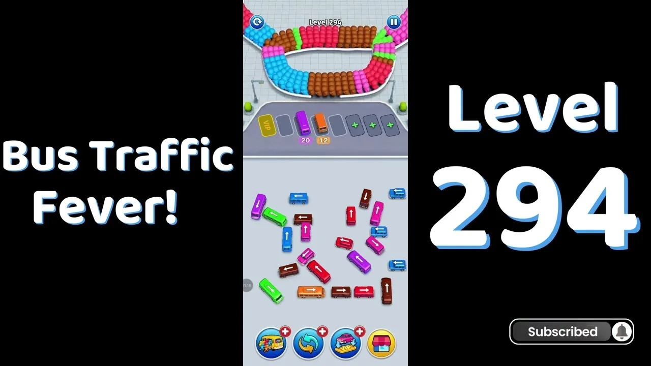 Bus Traffic Fever Level 294 board