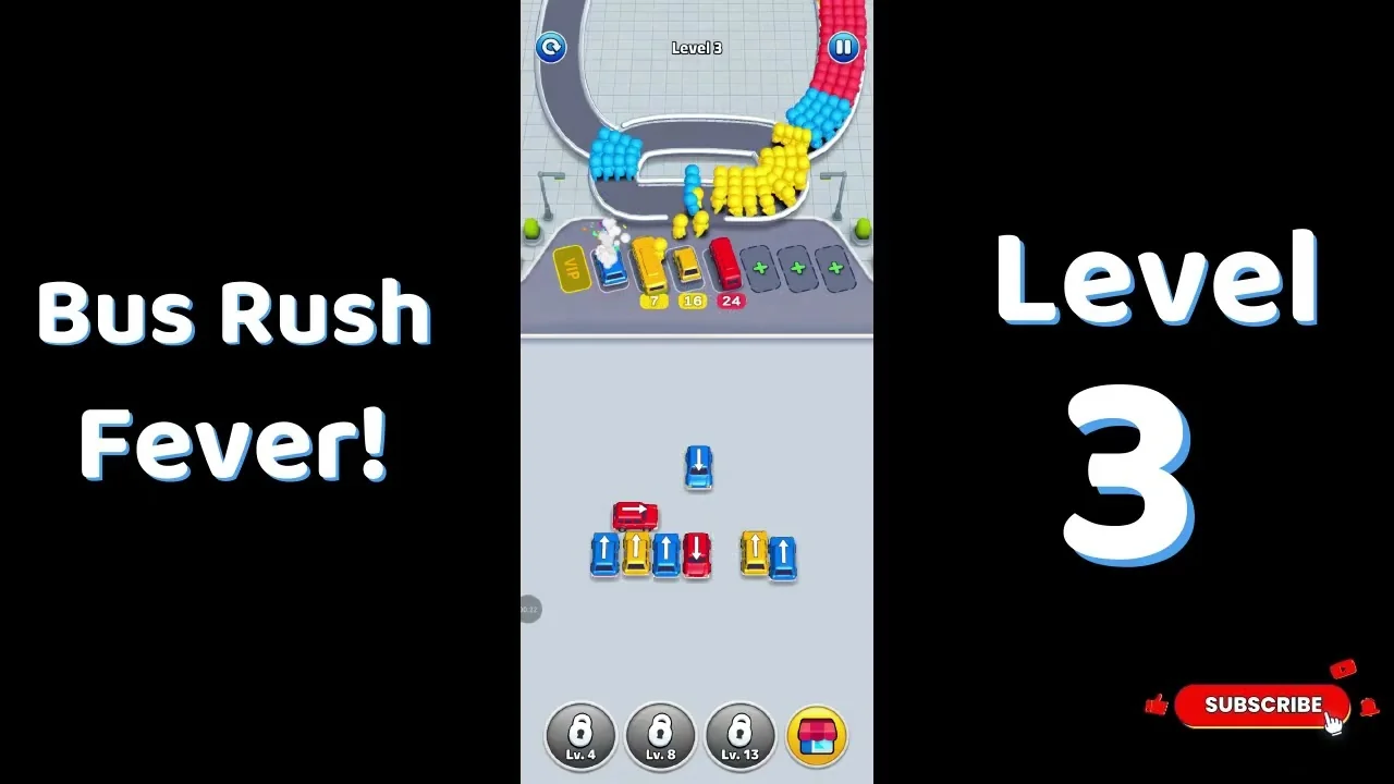 Bus Traffic Fever Level 3 board