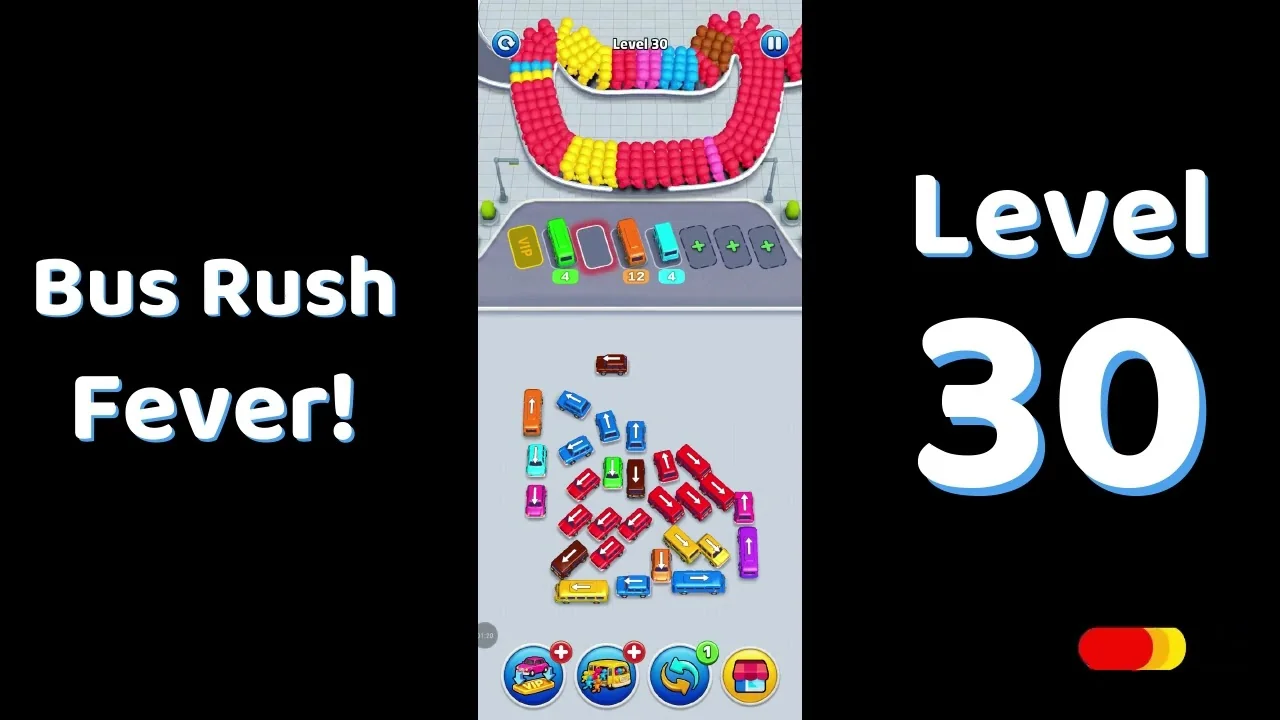 Bus Traffic Fever Level 31 board