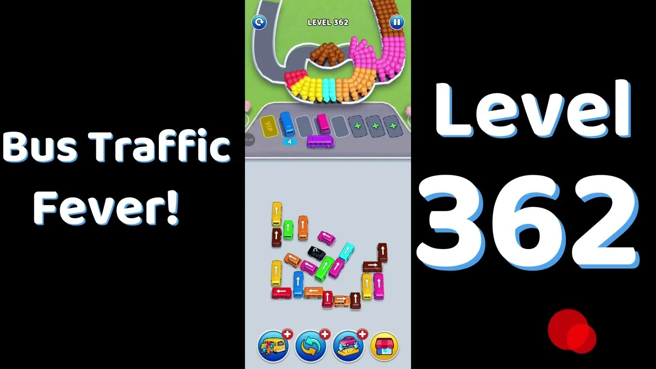 Bus Traffic Fever Level 362 board