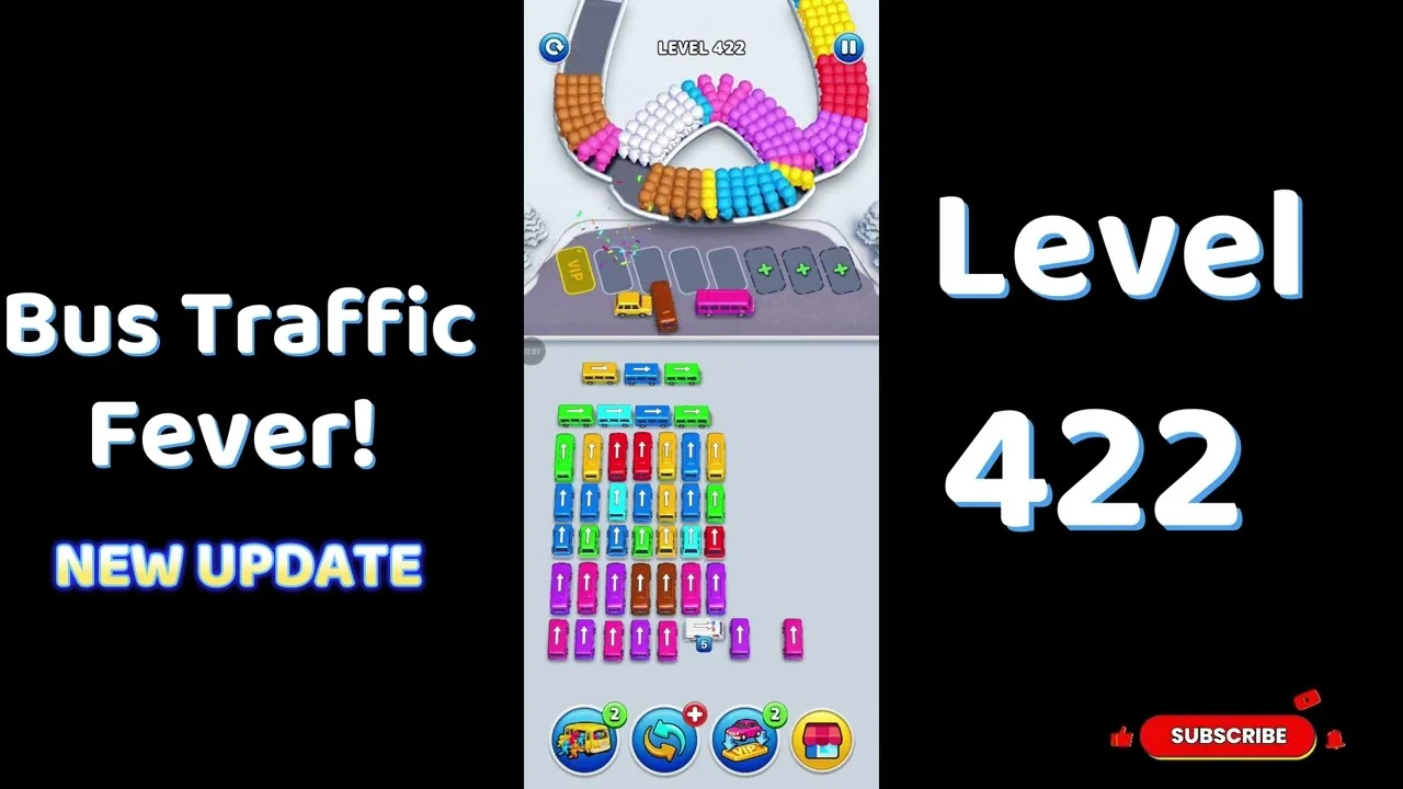 Bus Traffic Fever Level 422 board