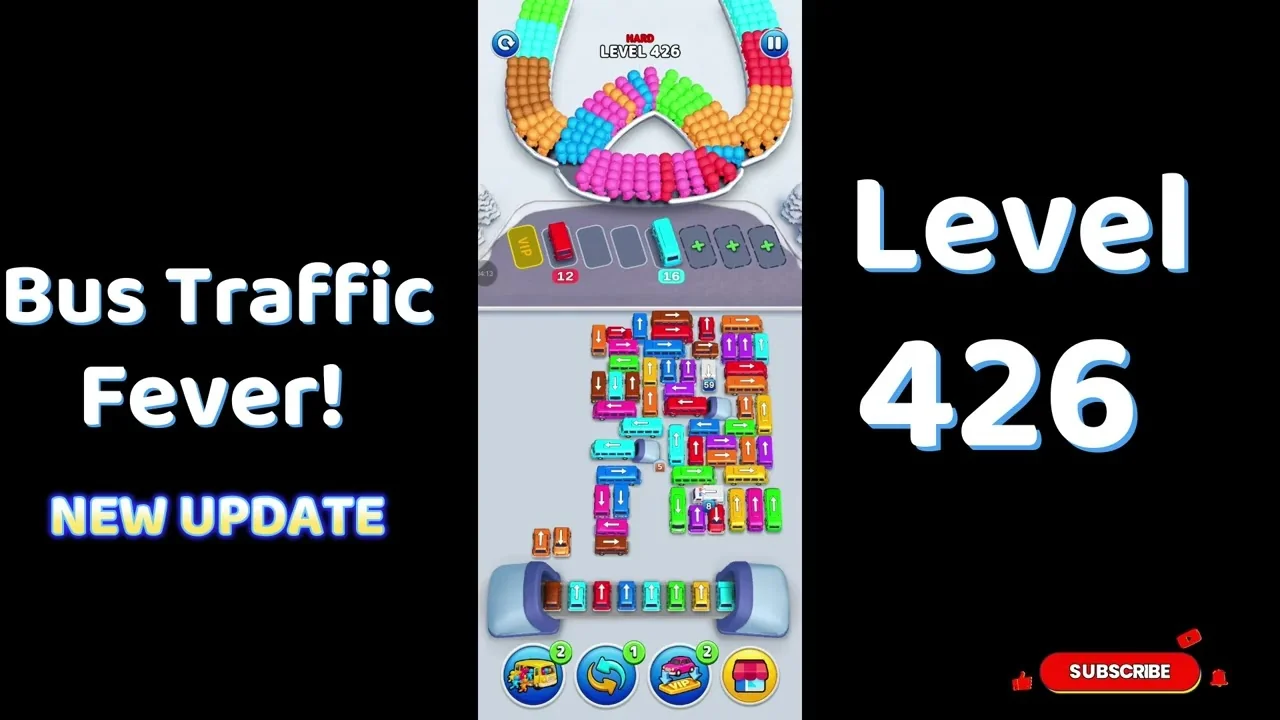 Bus Traffic Fever Level 426 board