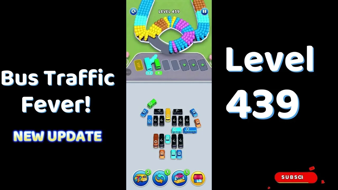 Bus Traffic Fever Level 439 board