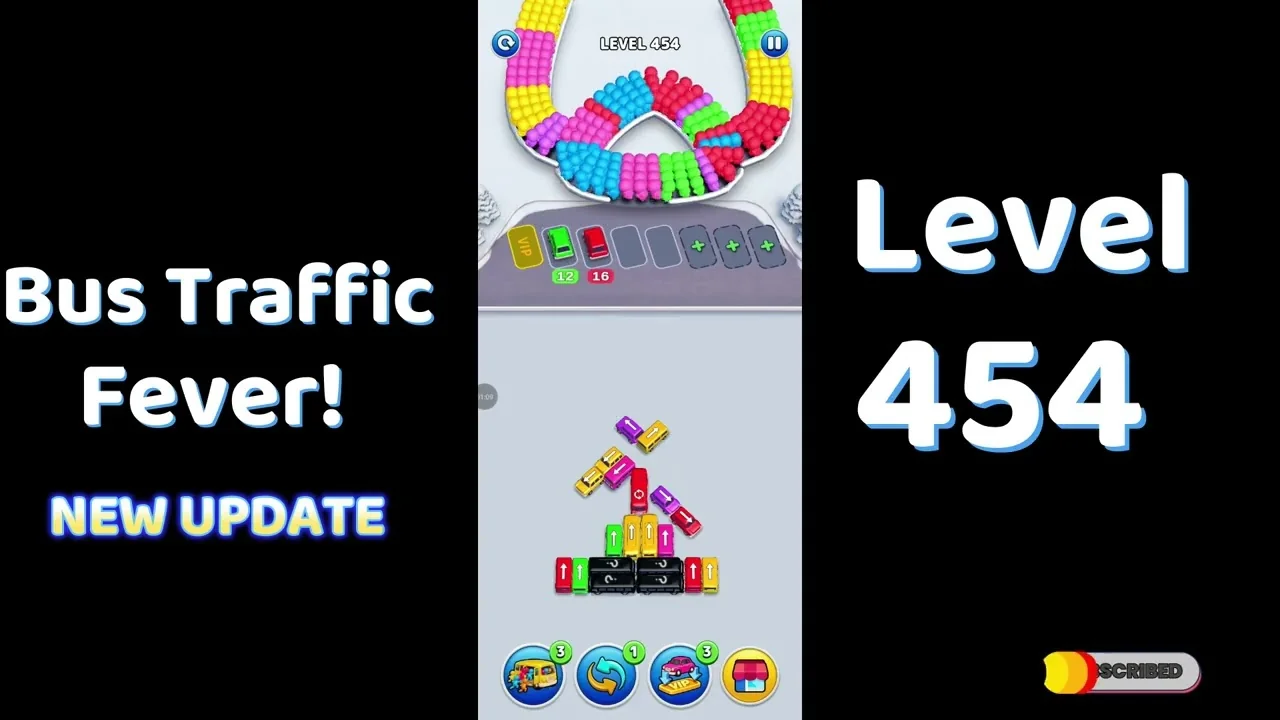 Bus Traffic Fever Level 454 board