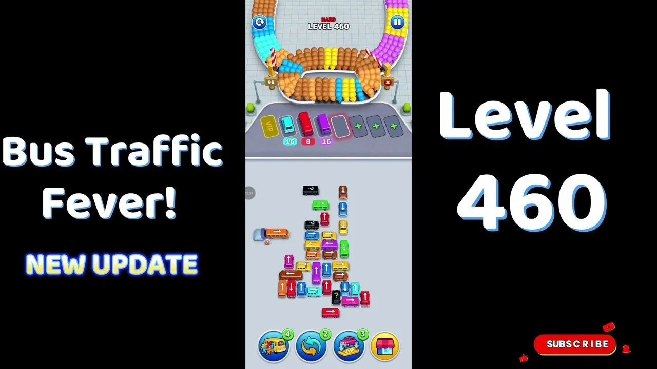 Bus Traffic Fever Level 460 board