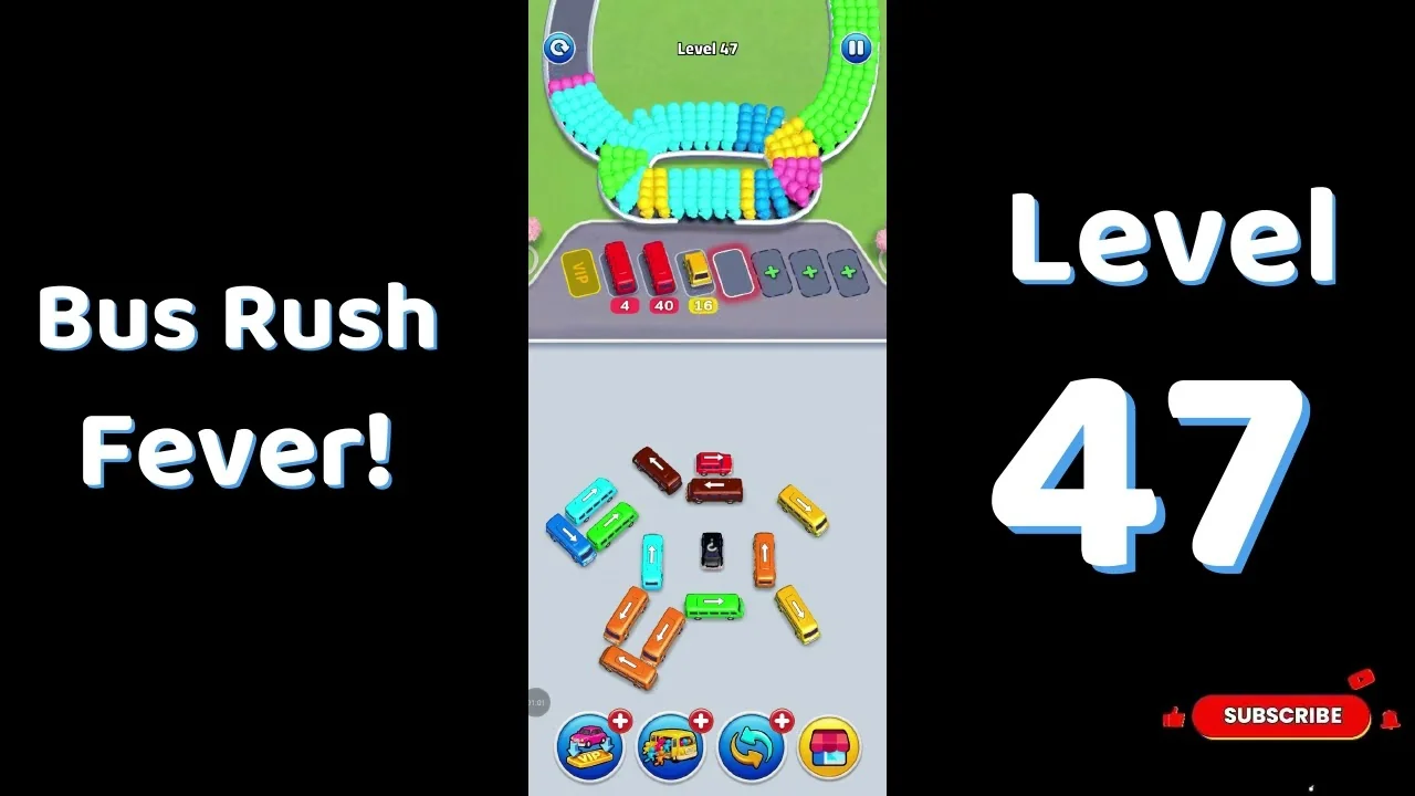 Bus Traffic Fever Level 47 board