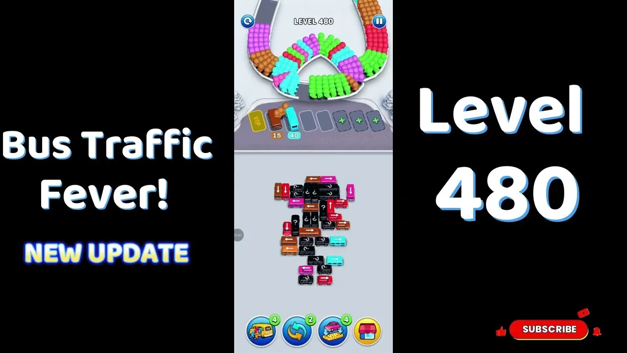 Bus Traffic Fever Level 480 board
