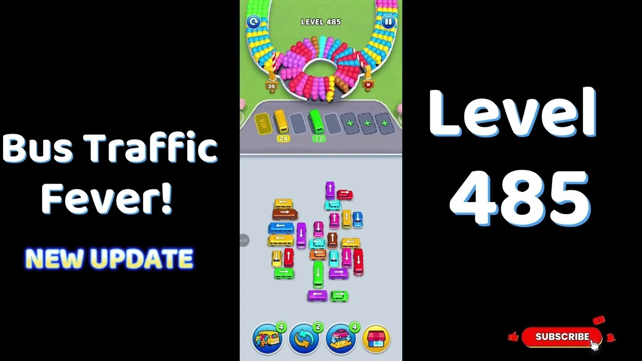 Bus Traffic Fever Level 485 board