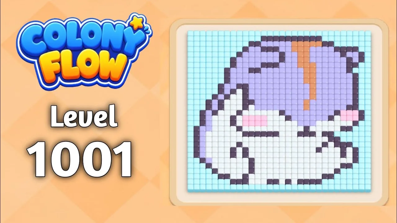 Colony Flow! Level 1001 board layout