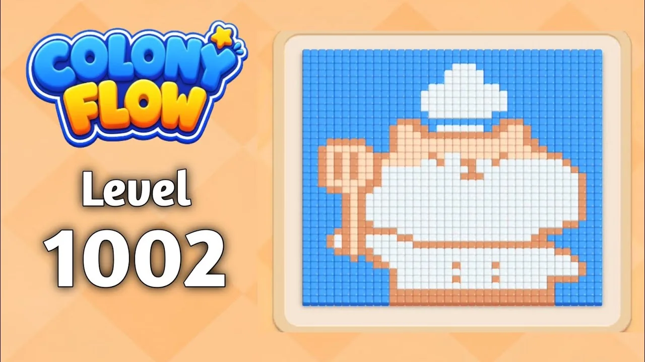Colony Flow! Level 1002 board layout