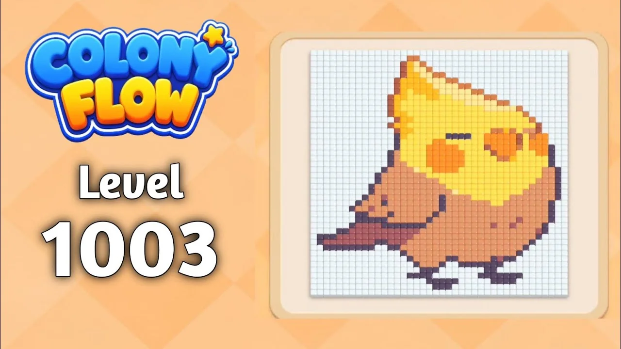 Colony Flow! Level 1003 board layout