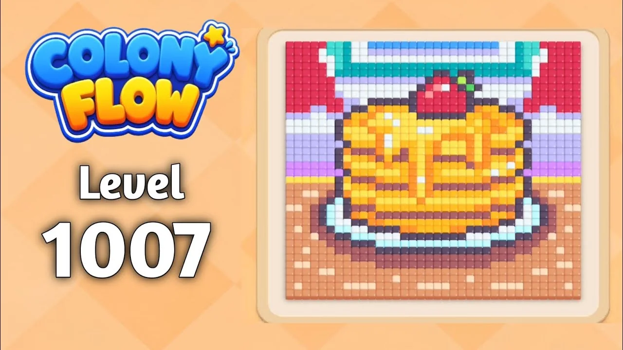 Colony Flow! Level 1007 board layout