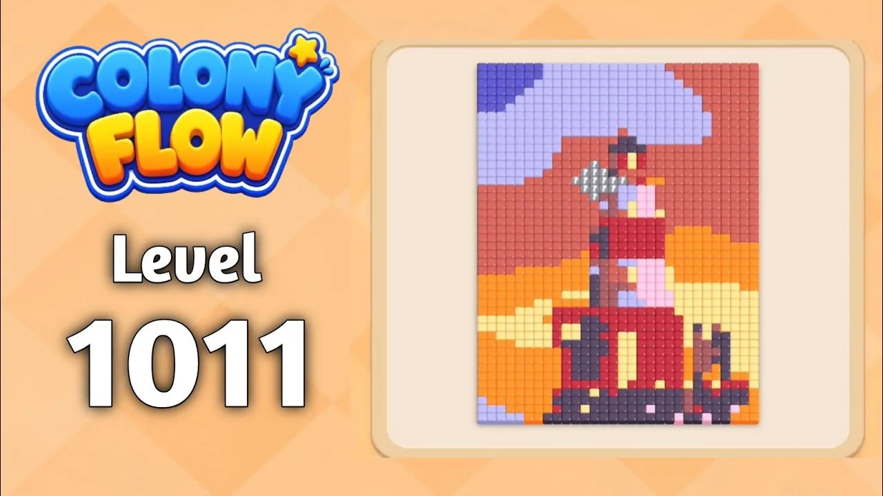 Colony Flow! Level 1011 board layout