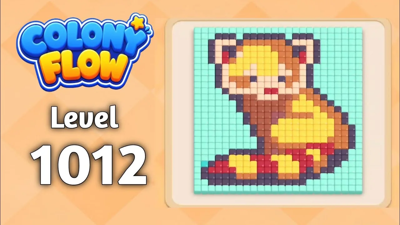 Colony Flow! Level 1012 board layout