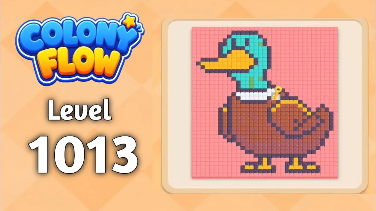 Colony Flow! Level 1013 board layout