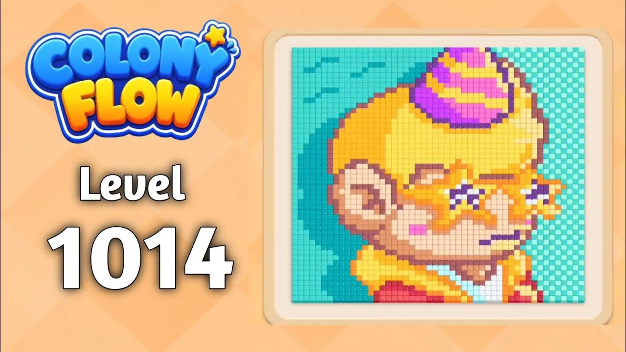 Colony Flow! Level 1014 board layout