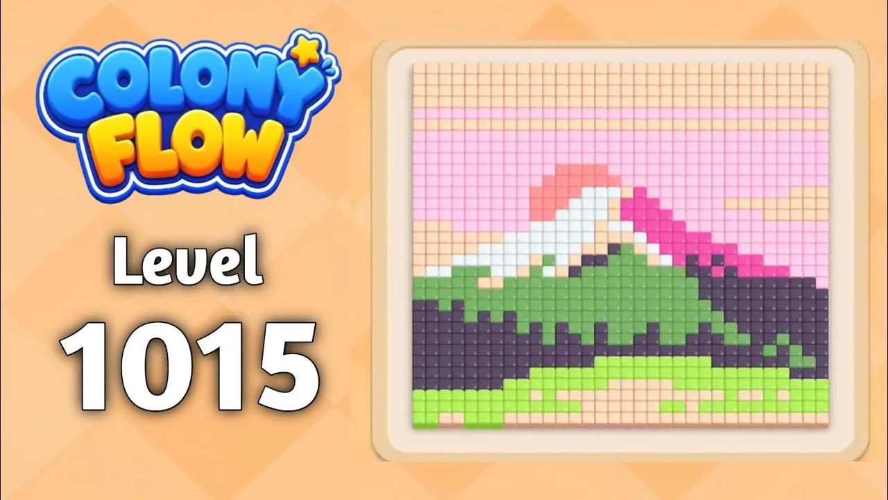 Colony Flow! Level 1015 board layout