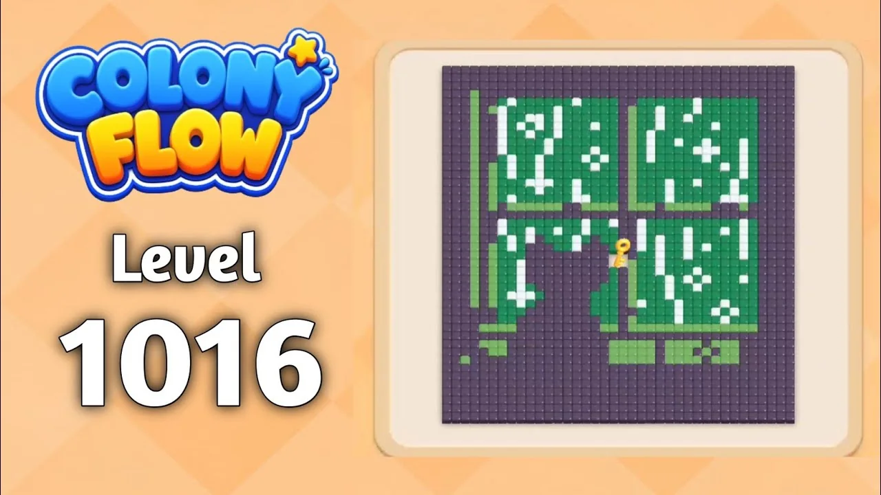 Colony Flow! Level 1016 board layout