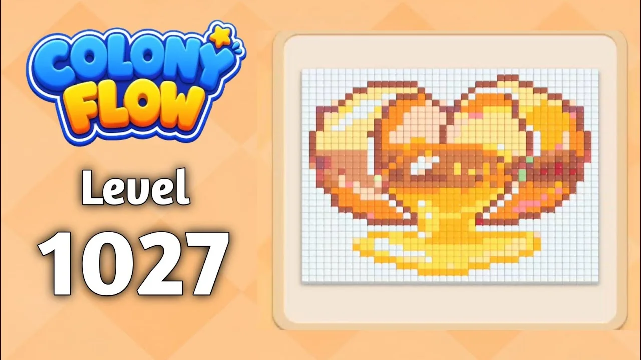 Colony Flow! Level 1027 board layout