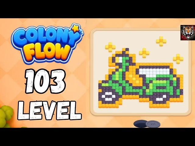 Colony Flow! Level 103 board
