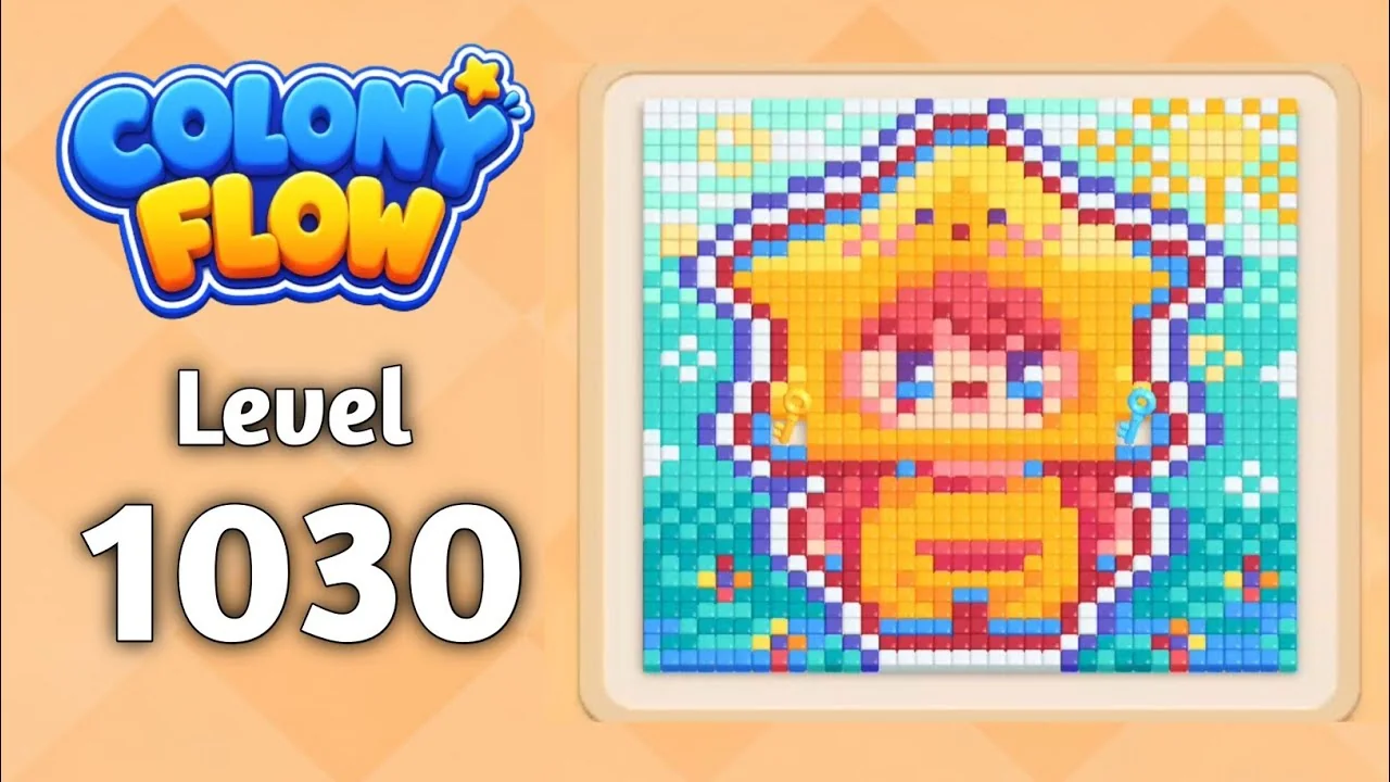 Colony Flow! Level 1030 board layout