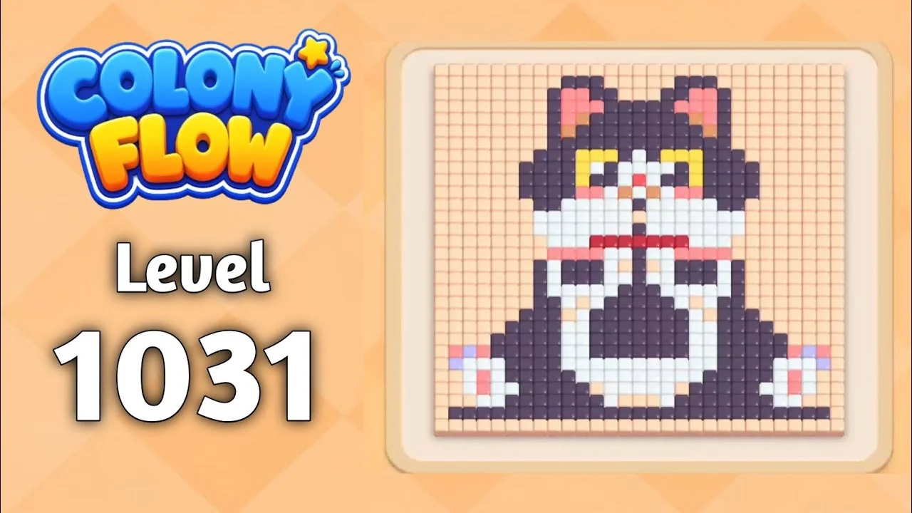 Colony Flow! Level 1031 board layout