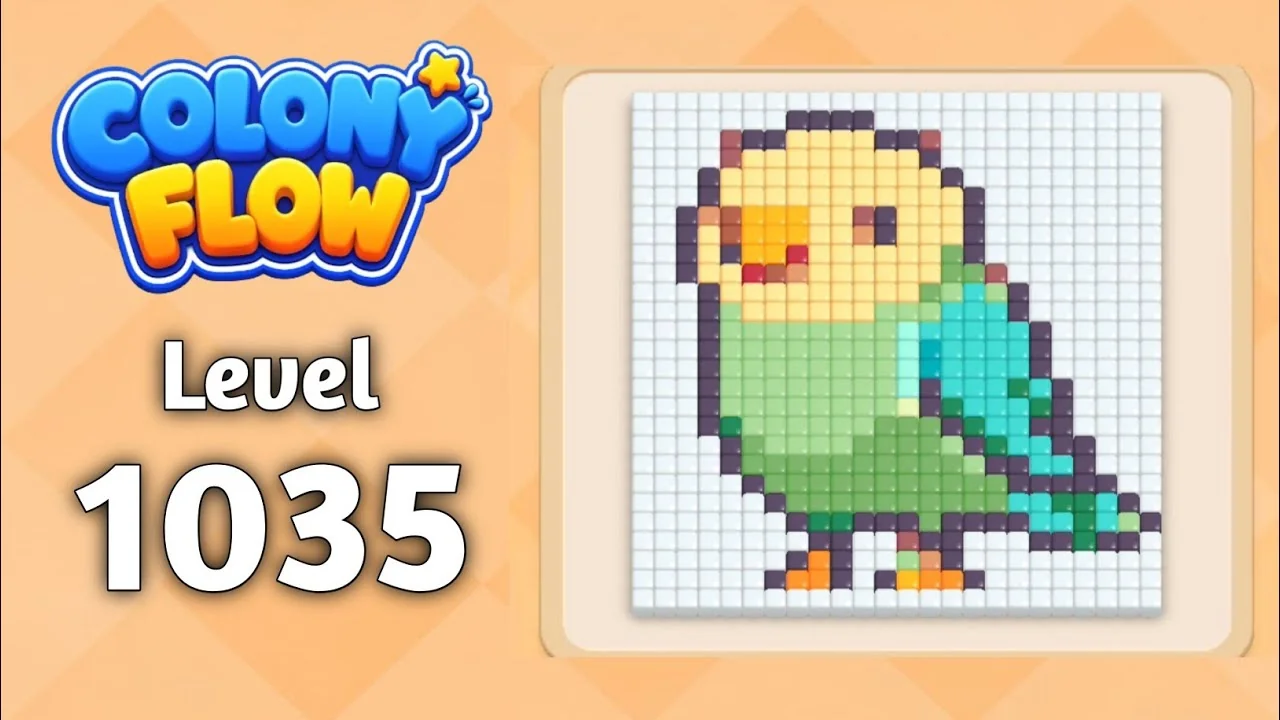 Colony Flow! Level 1035 board layout