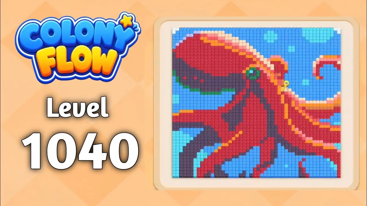 Colony Flow! Level 1040 board layout