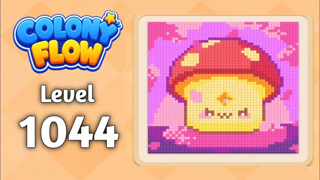 Colony Flow! Level 1044 board layout