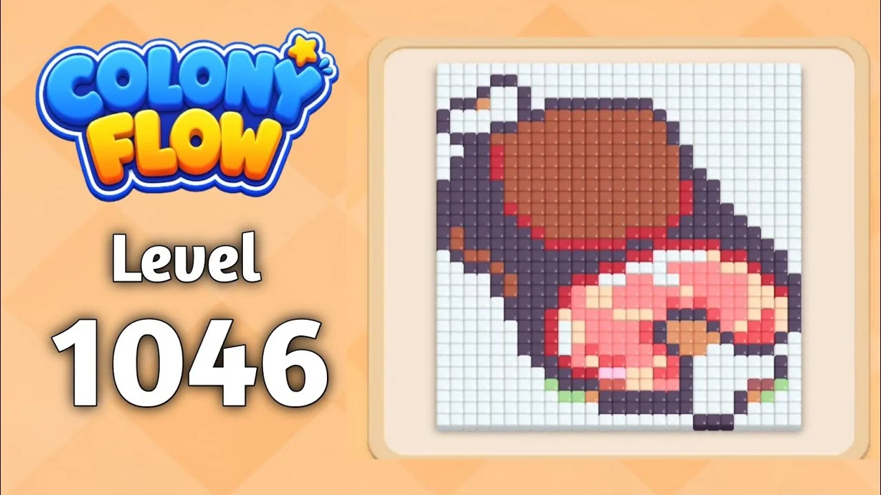 Colony Flow! Level 1046 board layout