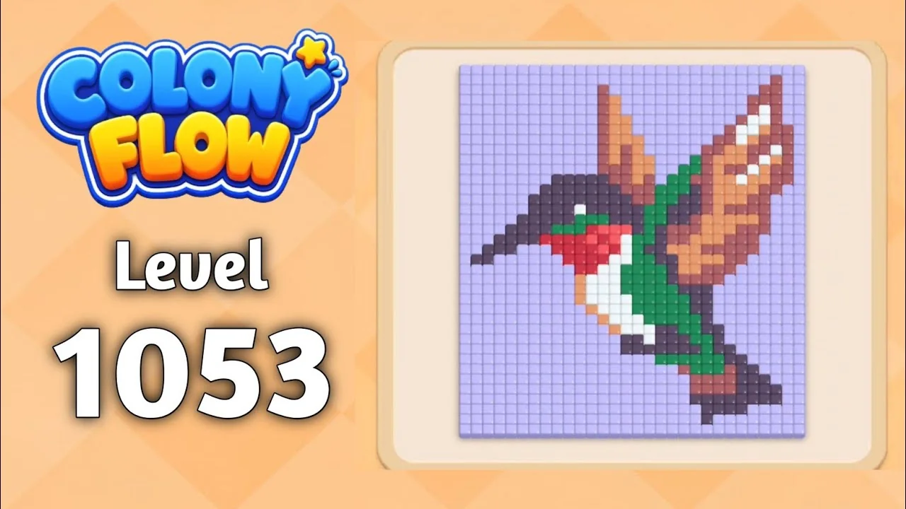 Colony Flow! Level 1053 board layout