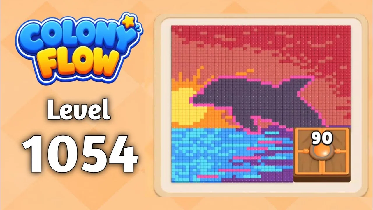 Colony Flow! Level 1054 board layout