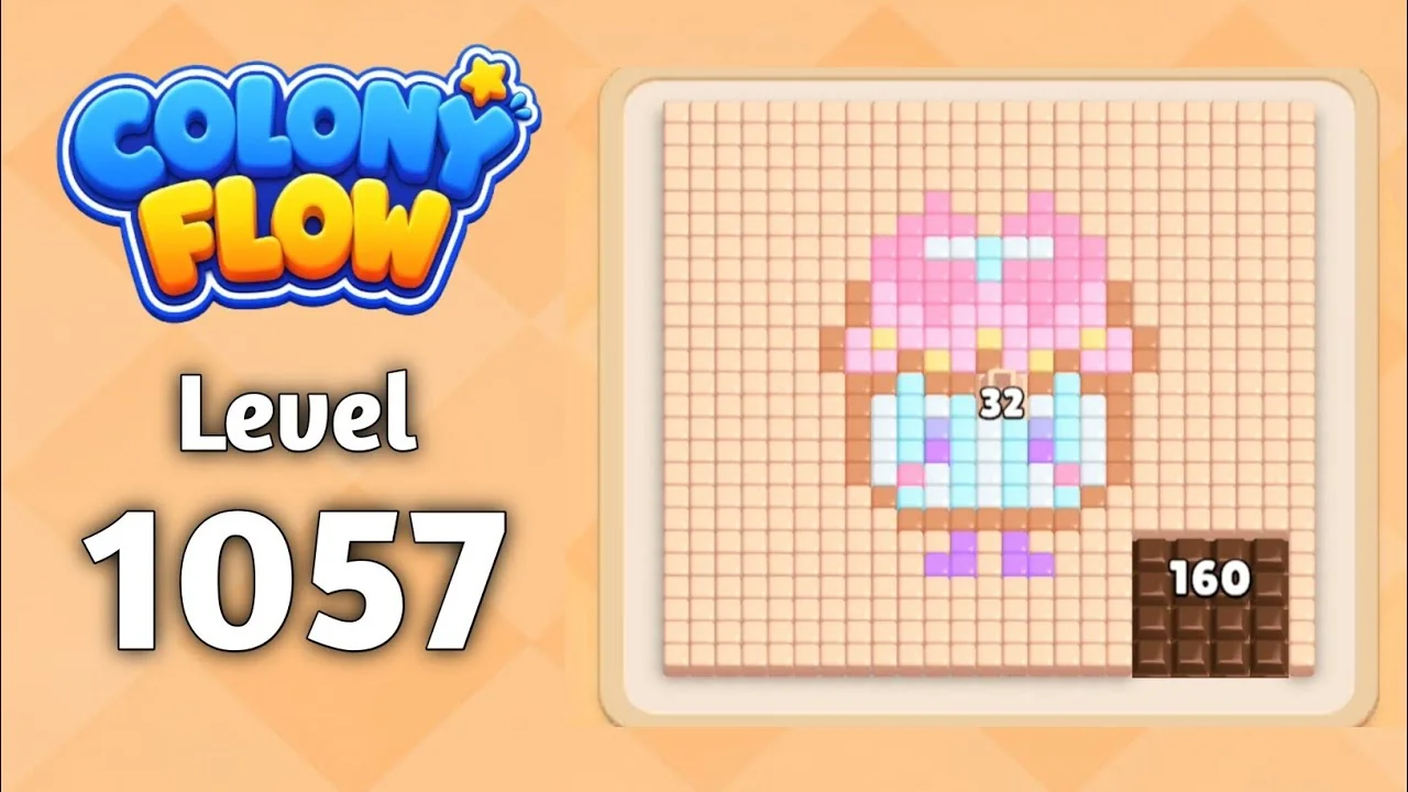 Colony Flow! Level 1057 board layout
