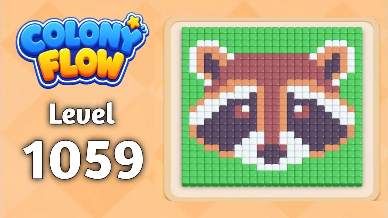 Colony Flow! Level 1059 board layout