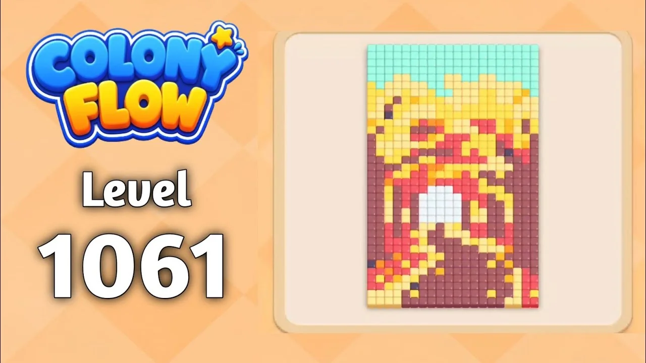 Colony Flow! Level 1061 board layout
