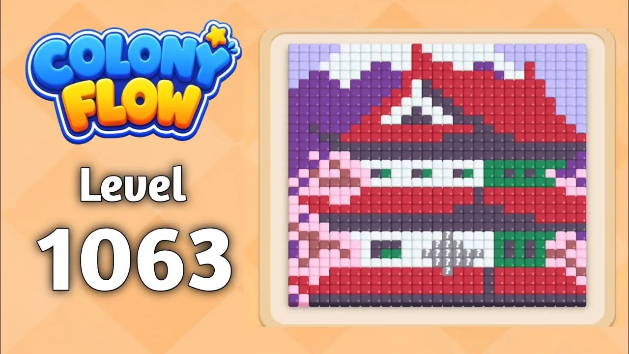 Colony Flow! Level 1063 board layout