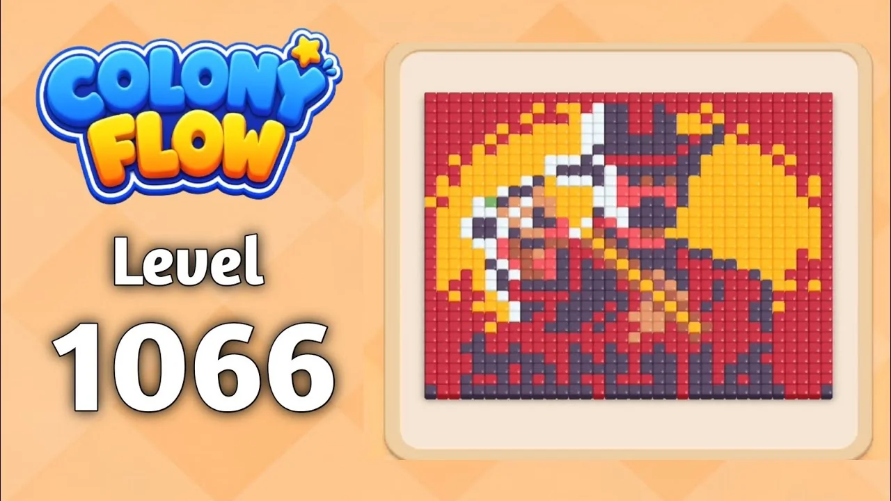 Colony Flow! Level 1066 board layout