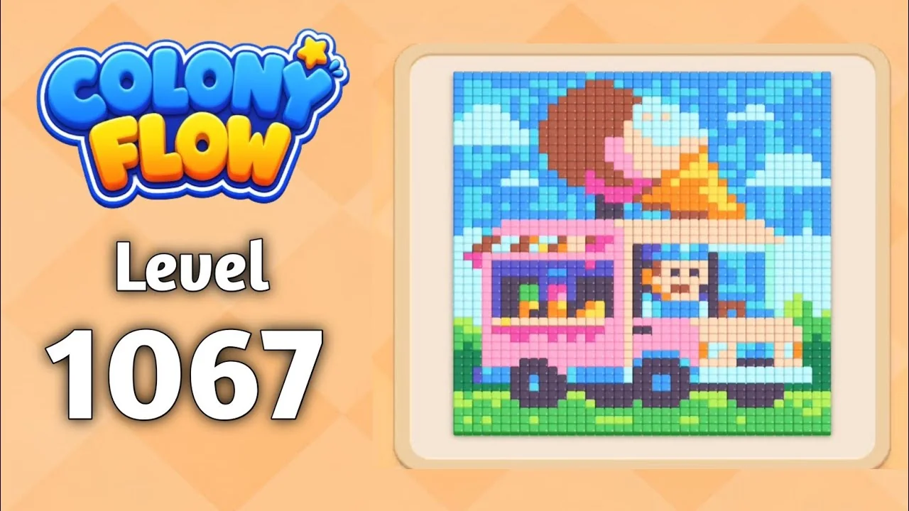 Colony Flow! Level 1067 board layout