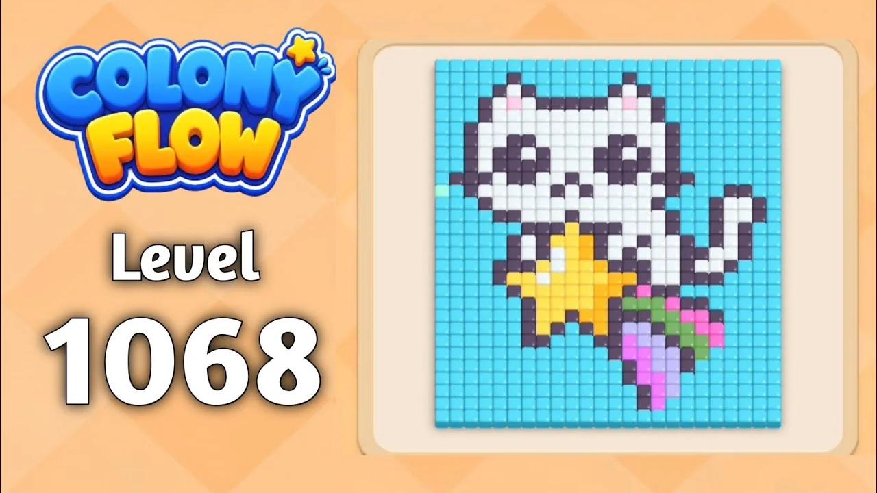 Colony Flow! Level 1068 board layout