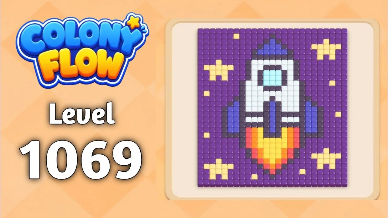 Colony Flow! Level 1069 board layout
