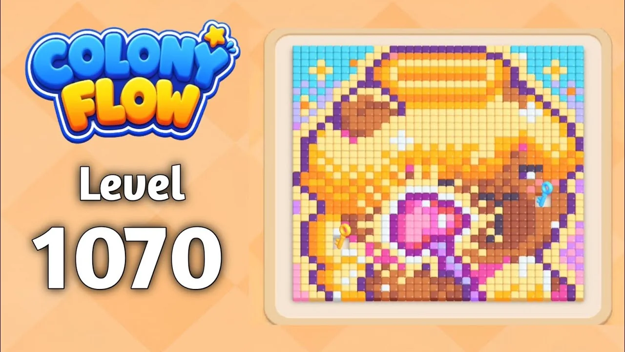 Colony Flow! Level 1070 board layout