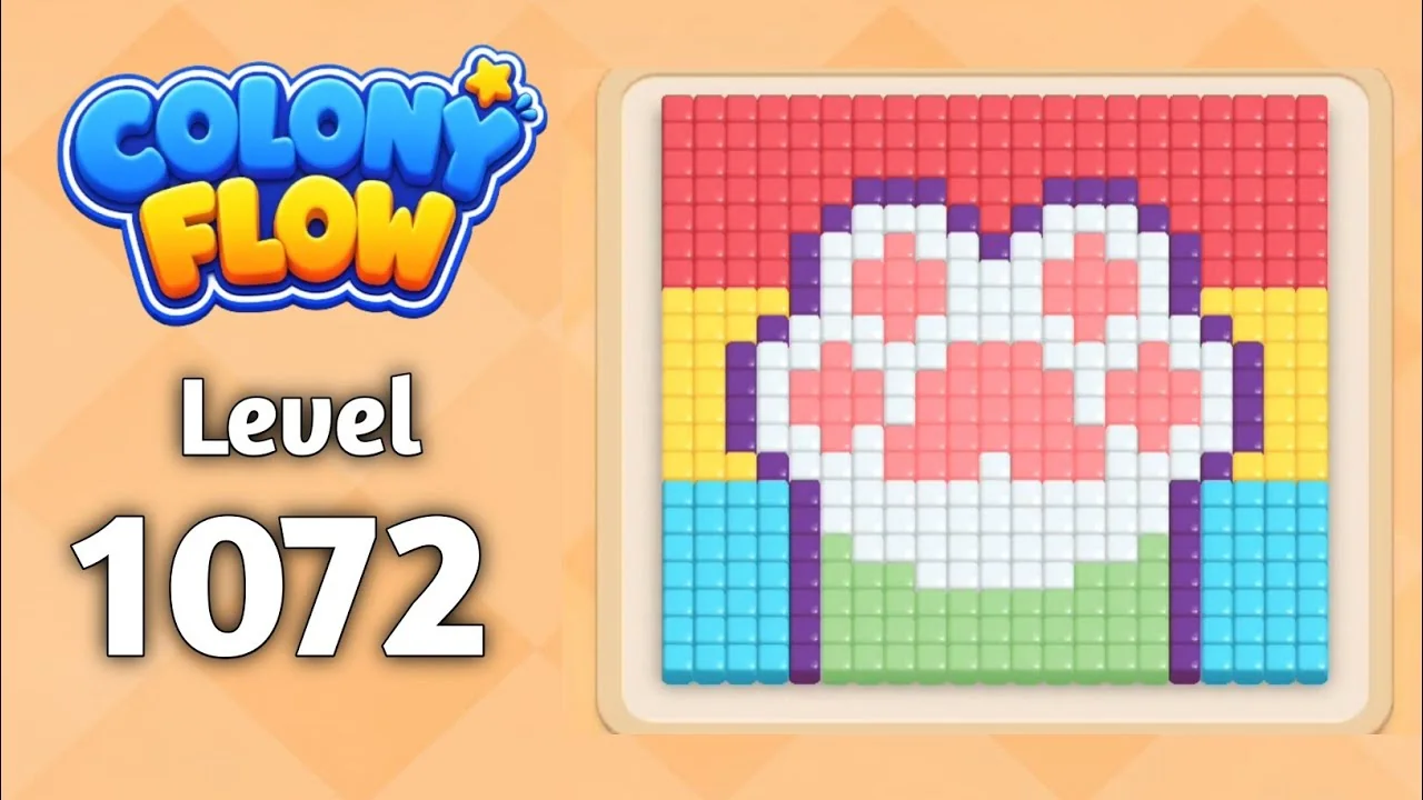 Colony Flow! Level 1072 board layout