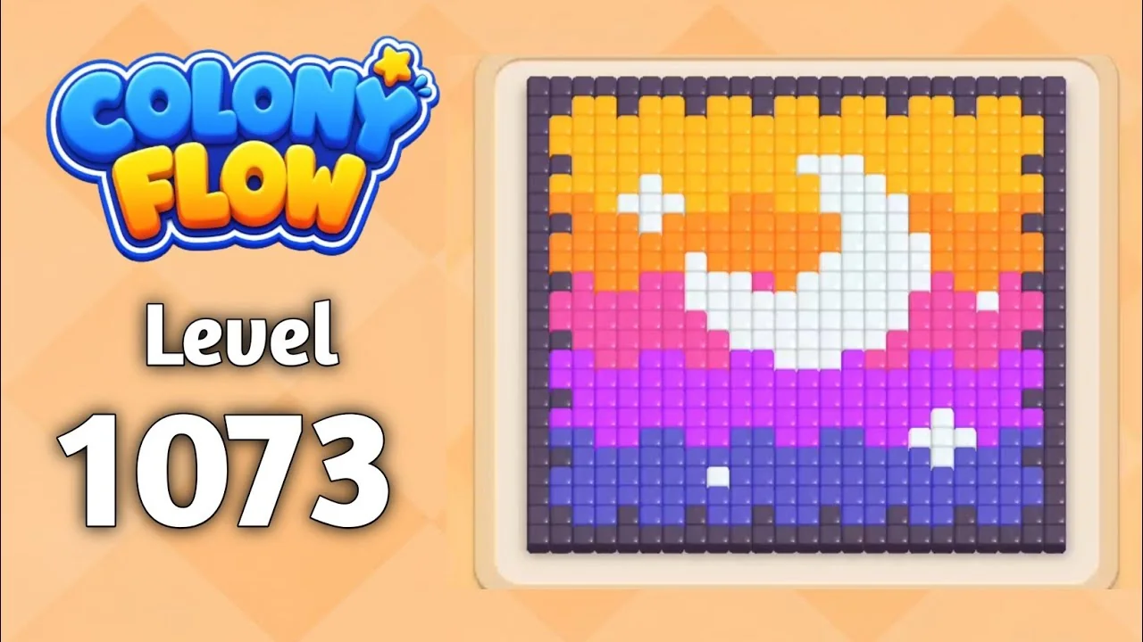 Colony Flow! Level 1073 board layout
