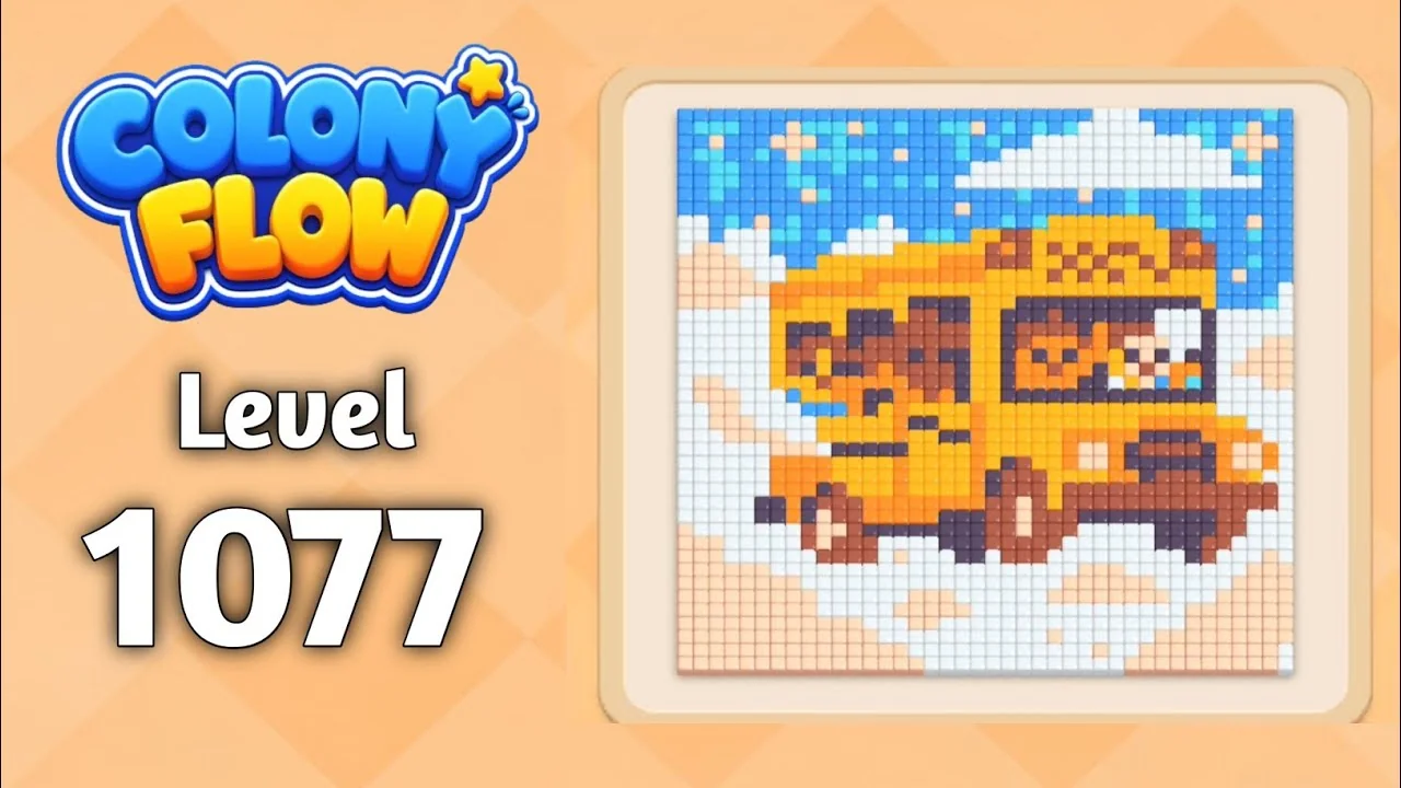 Colony Flow! Level 1077 board layout