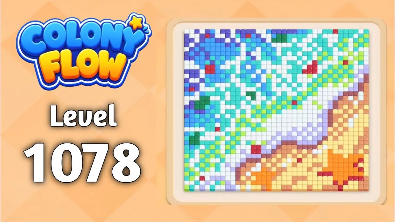 Colony Flow! Level 1078 board layout