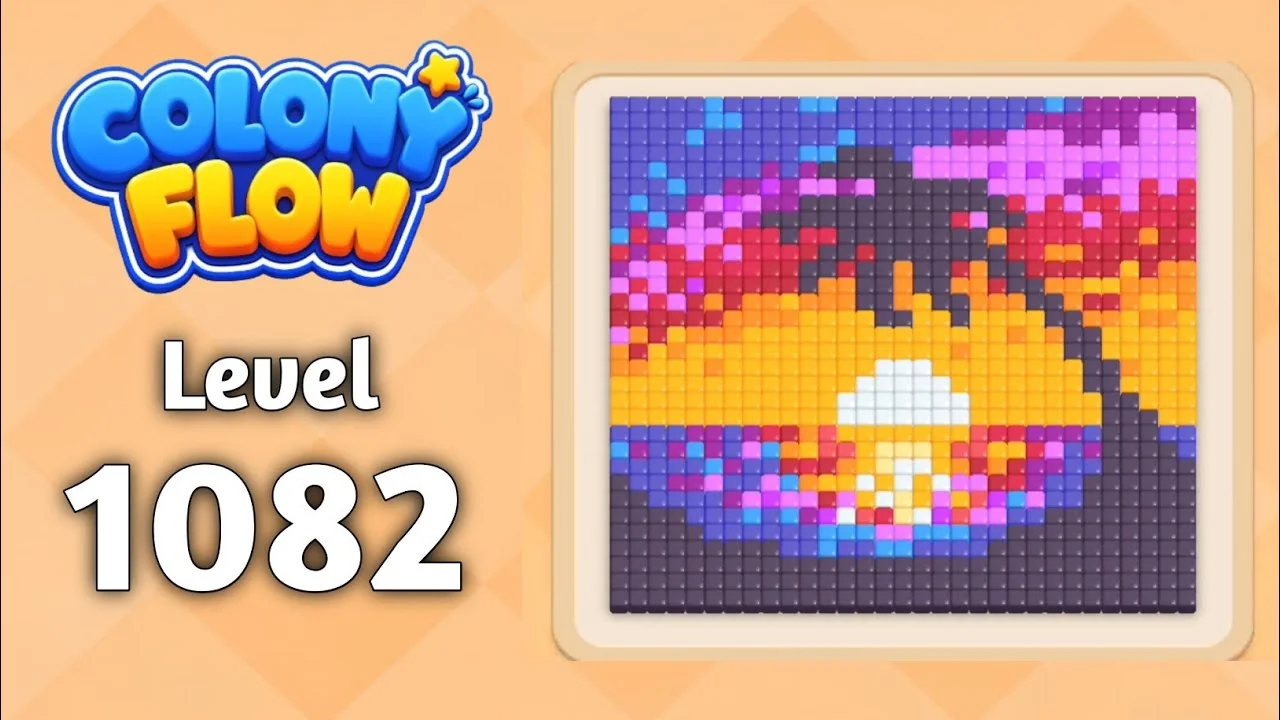 Colony Flow! Level 1082 board layout