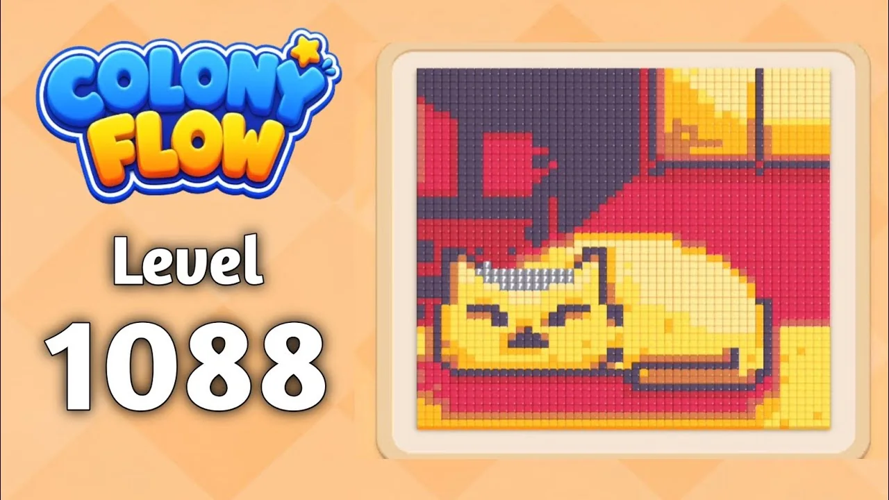 Colony Flow! Level 1088 board layout