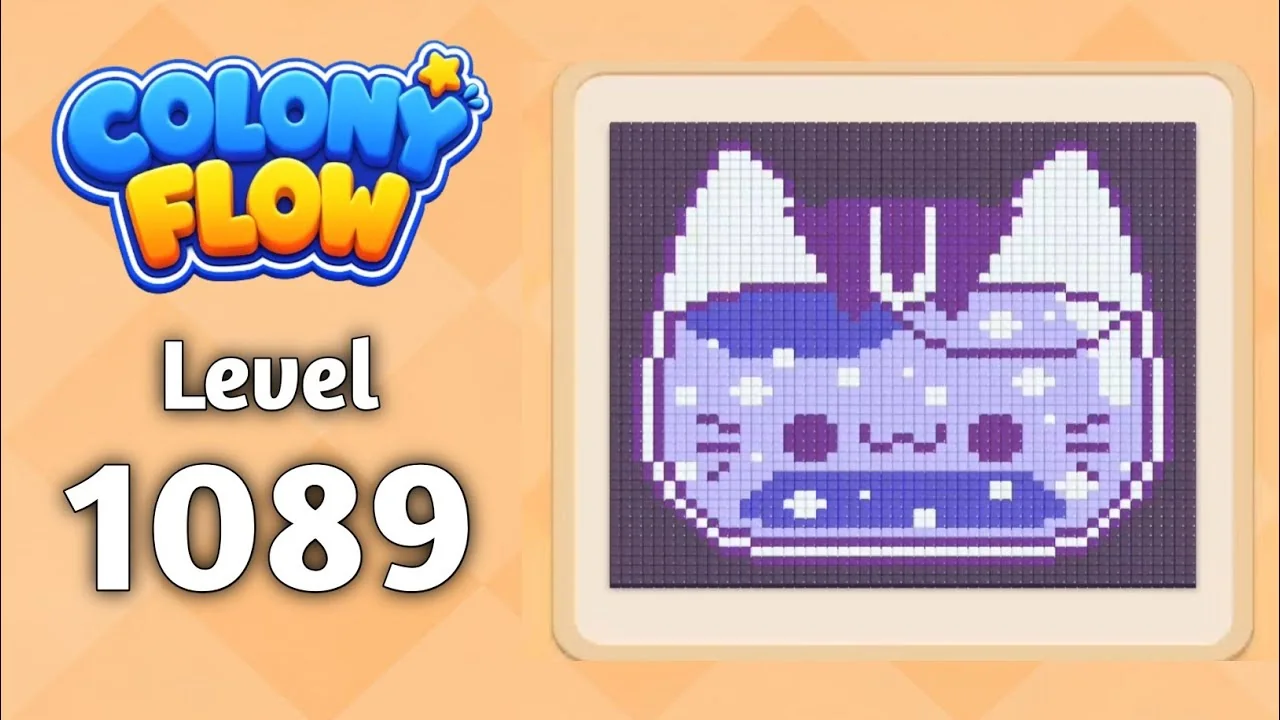 Colony Flow! Level 1089 board layout
