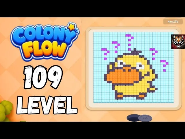 Colony Flow! Level 109 board layout