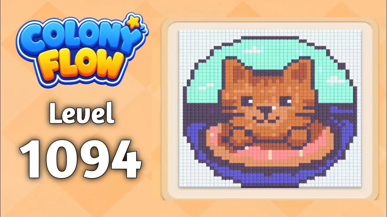 Colony Flow! Level 1094 board layout